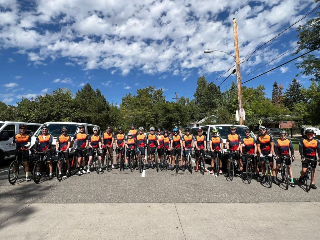 Bike to Boulder Group Shot